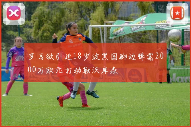 罗马欲引进18岁波黑国脚边锋需2000万欧元打动勒沃库森